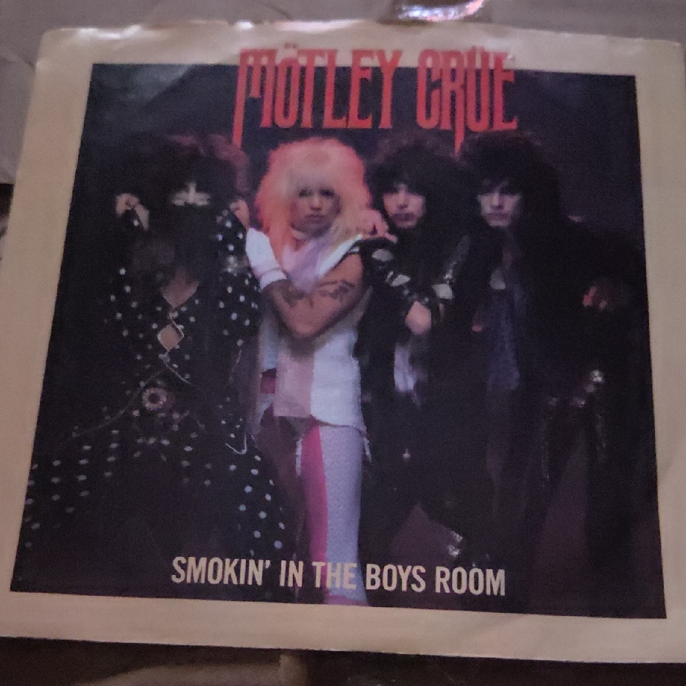Mötley Crüe Smoking In Boys Room 45 Small Record